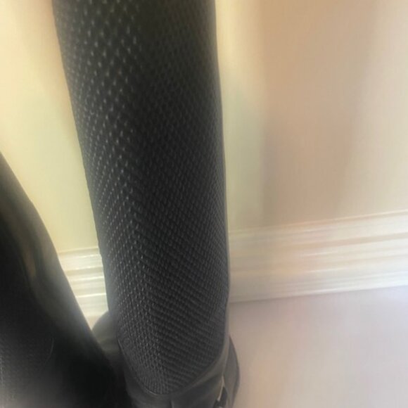 Clarks Pita Arizona Women's Black Leather Buckle Boots, Knee High, size 9M - Picture 13 of 14